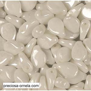 PIP 5X7MM WHITE ALABASTER 60BDS/STR