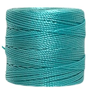 S-LON Tex210 Bead Cord Aqua – .55 X 77 YD aprox.