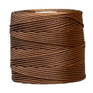 S-LON Tex210 Bead Cord Milk Chocolate – ,55 X 77 YD aprox.