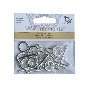 Cierre De Argolla y Palanca Silver Plate x 12 Sets