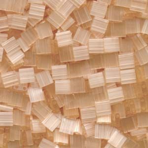 Tila Bead 5mm Silk Pale Peach x 10 grs