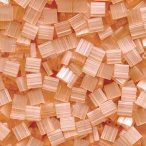 Tila Bead 5mm Silk Pale Light Coral x 10 grs
