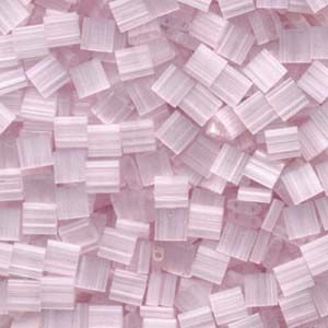 Tila Bead 5mm Silk Pale Light Pink x 10 grs