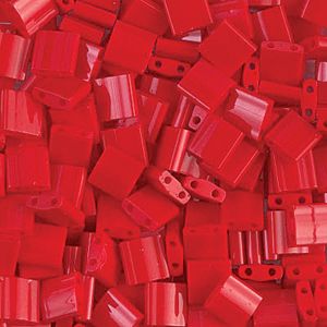 Tila Bead 5mm Opaque Red