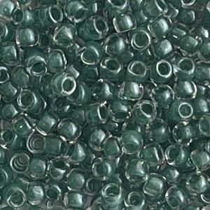 Round #8 Inside-Color Crystal/Emerald -Lined