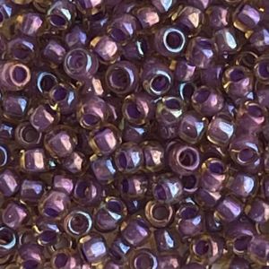 Round #8 Inside-Color Lt Topaz – Opaque Purple Lined