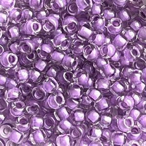 Round #8 Inside-Color Crystal/Wisteria-Lined