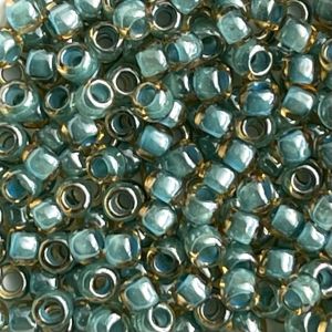 Round #8 Inside Color Jonquil Turquoise Lined