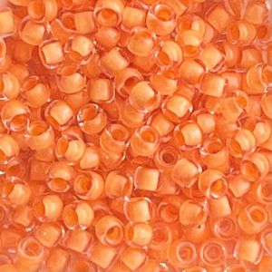 Round #8 Inside-Color Crystal Apricot Lined