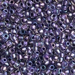 Round #11 InsideColor Rainbow Crystal Metallic Purple Lined