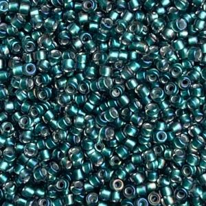 Round #15 InsideColor Crystal Prairie Green Lined
