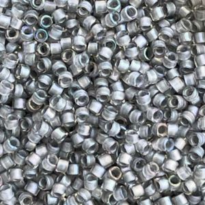 Treasure Light Gray-Lined Crystal Luster Rainbow