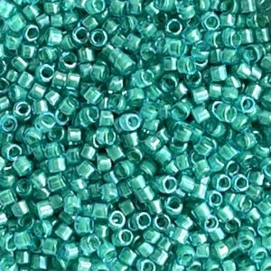 Treasure Lt Jonquil-Lined Aqua x 10 grs