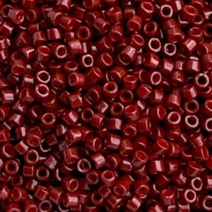 Delica Bead Duracoat Opaque Maroon