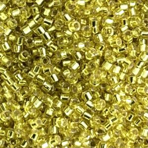 Delica Bead SilverLined Yellow
