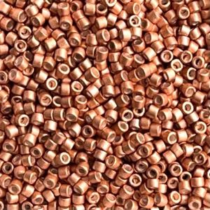 Delica Bead Galvanized SemiFrosted Muscat