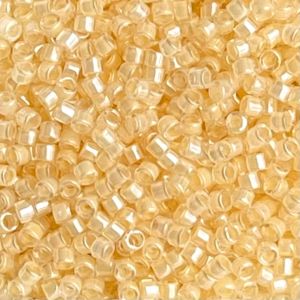 Delica Bead Fancy Lined Cream