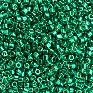 Delica Bead Duracoat Galvanized Dk Mint Green