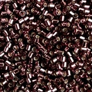 Delica Bead SilverLined Mauve