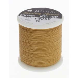 Miyuki Beading Thread Gold x 50 mts