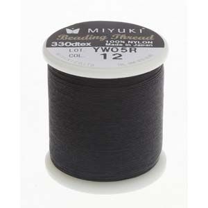 Miyuki Beading Thread Black x 50 Mt