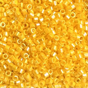 Delica Bead Opaque Canary AB