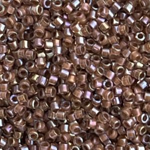 Delica Bead Cocoa Lined Crystal AB