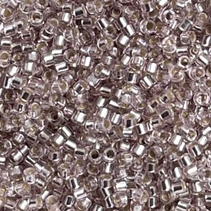 Delica Bead SilverLined Pale Blush
