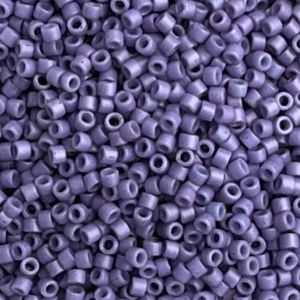 Delica Bead Dyed Matte Opaque Lavender