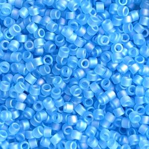 Delica Bead Matte Transparent Ocean Blue AB