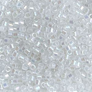 Delica Bead White Opal AB