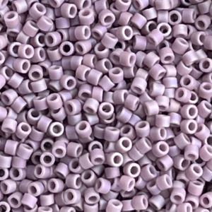 Delica Bead Matte Opaque Lilac AB