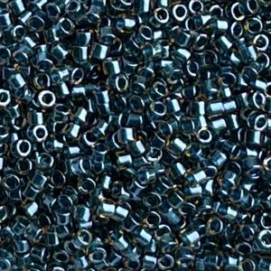 Delica Bead Sparkling Teal Lined Topaz