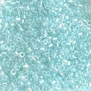Delica Bead Pearl Lined Glacier Blue AB