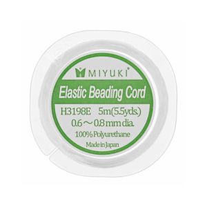 Hilo Elástico Miyuki 0.8mm x 5mts