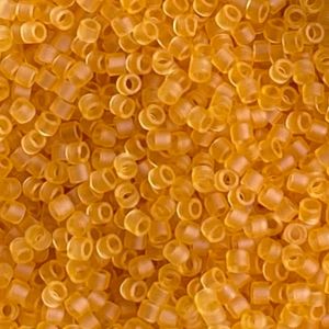Delica Bead Matte Transparent Topaz