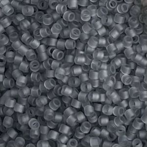 Delica Bead Matte Transparent Gray