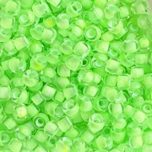 Round #8 Reflection Neon Green