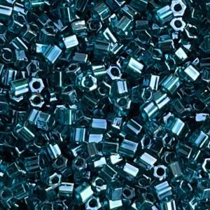 Toho Hexagon #11 Transparent Lustered Teal