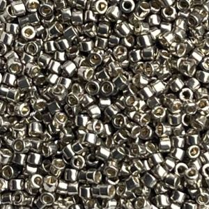 Delica Bead Duracoat Galvanized Smokey Peweter