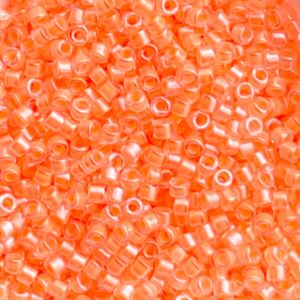 Delica Bead Luminous Creamsicle