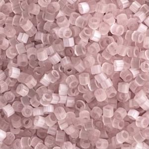 Delica Bead Pale Rose Silk Satin