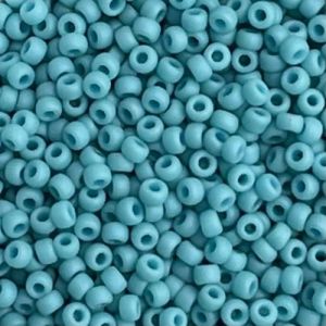 Rocalla Miyuki #11 Fancy Frosted Pale Seafoam Blue