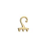 Mesaria III SuperDuo Hook 24K Gold Plate