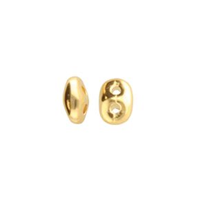 Melakonas – SuperDuo Bead Sub 24K Gold Plate