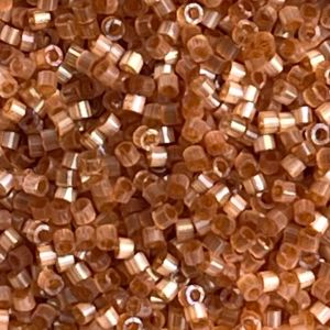 Delica Bead Dyed Topaz Silk Satin