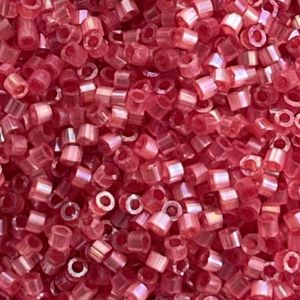 Delica Bead Silk Inside Dyed Berry AB