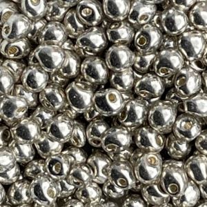 Drop 3.4mm Galvanized Silver