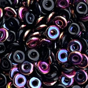 O Beads 3,8 x 1 mm Jet Sliperit