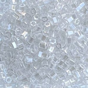 Toho Hexagon #11 Transparent Lustered Crystal